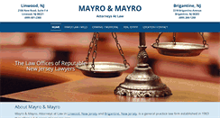 Desktop Screenshot of mayroandmayro.com